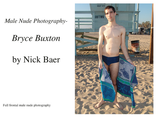 Male Nude Photography- Bryce Buxton-gay-dvd