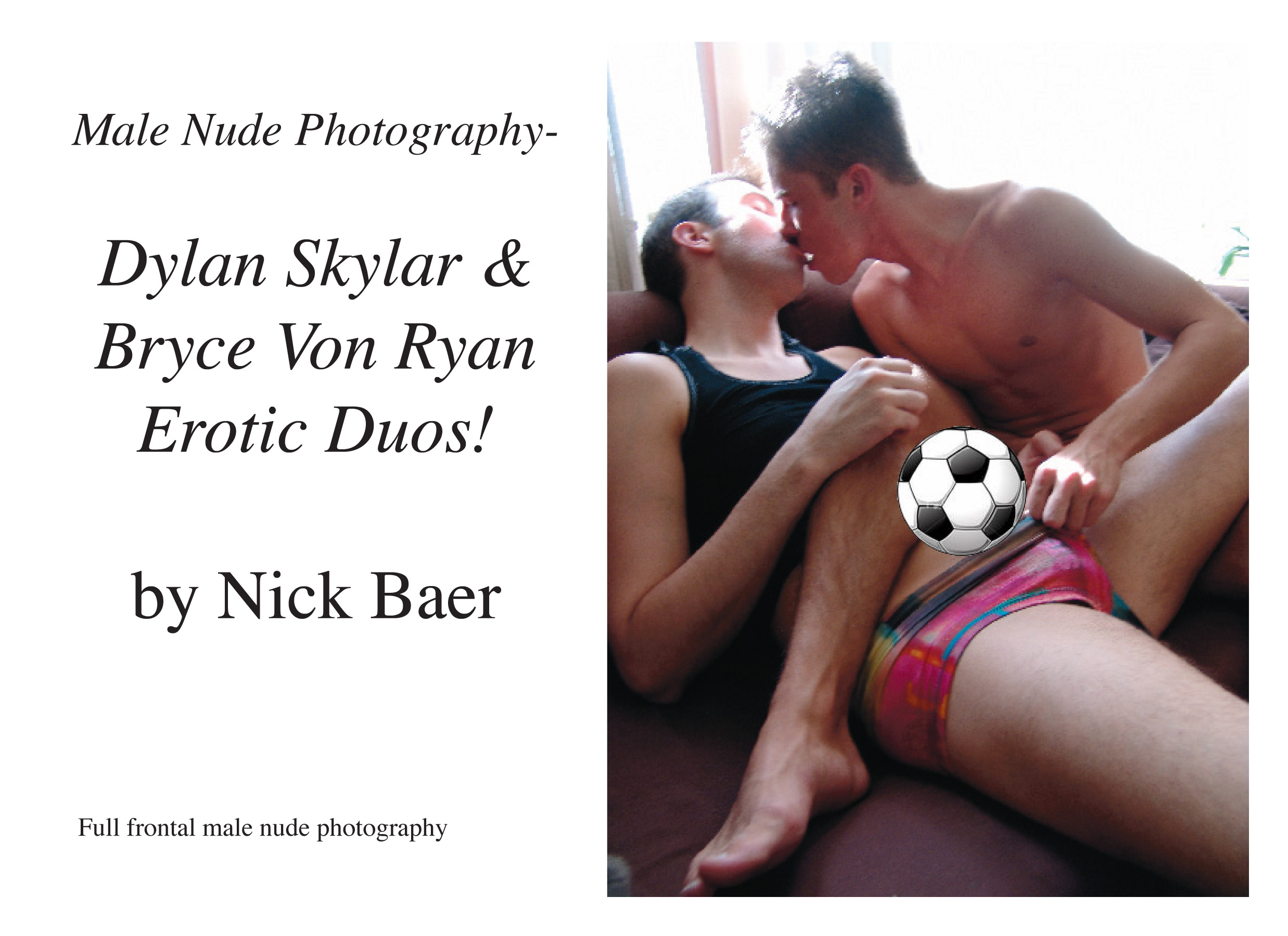 Bryce Van Ryan Porn - NickBaerGallery.com - Athletic and Artistic Male Nudity Photography in  eBooks, DVD and VOD