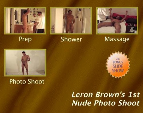 Leron-Brown's-1st-Nude-Photo-Shoot-gay-dvd