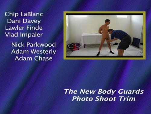 The-New-Body-Guards-Photo-Shoot-Trim-(TLA-Exclusive)-gay-dvd